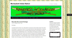 Desktop Screenshot of montaukett.net